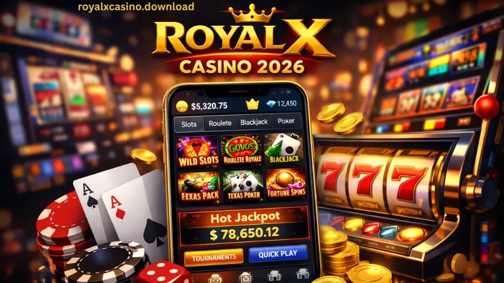 Royal X Casino interface